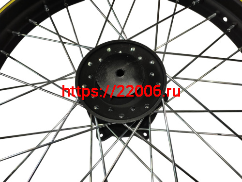Обод 19" передний спицы, диск. тормоз CORSAR 250 в сборе (32) фото 4 Обод 19" передний спицы, диск. тормоз CORSAR 250 в сборе (32) фото 4