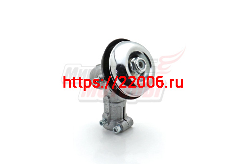 Редуктор нижний в сборе мотокосы BC/GBC-026/033/043 (28мм) (квадрат 5 мм)