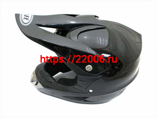 Мотошлем T125 Детский Кросс черный (M)