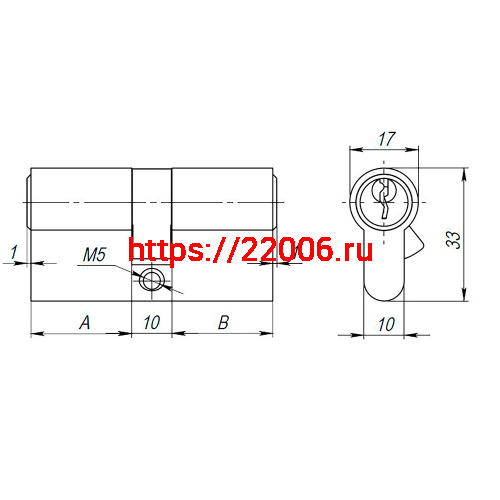 Цилиндровый Ajax (Аякс) механизм (AX100/80) AX1000Key80 (30+10+40) CP хром фото 3 Цилиндровый Ajax (Аякс) механизм (AX100/80) AX1000Key80 (30+10+40) CP хром фото 3