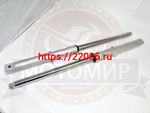 Перо вилки передней FLASH левое/правое, барабан. тормоз (НАБОР) фото 2 Перо вилки передней FLASH левое/правое, барабан. тормоз (НАБОР) фото 2