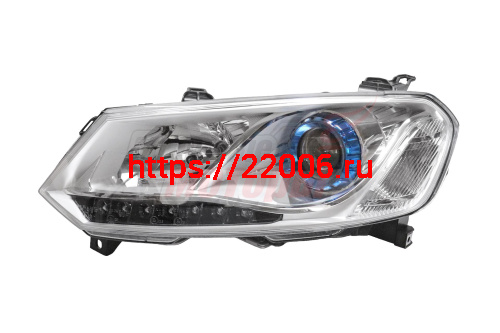 Фара передняя левая T600, ксенон, синяя (4121010009B11)