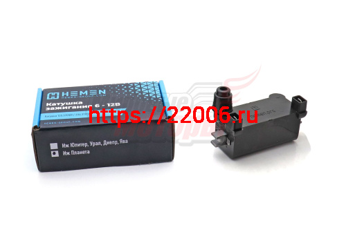 Катушка БСЗ Иж Планета 6v,12V (135.3705М) (HEMEN) без кронштейна (бесконтактная) Катушка БСЗ Иж Планета 6v,12V (135.3705М) (HEMEN) без кронштейна (бесконтактная)