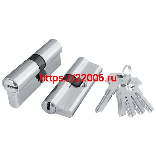Цилиндровый Fuaro (Фуаро) механизм (200 ZA/90) 2000ZAKey90(35+10+45) CP хром 5Key Цилиндровый Fuaro (Фуаро) механизм (200 ZA/90) 2000ZAKey90(35+10+45) CP хром 5Key