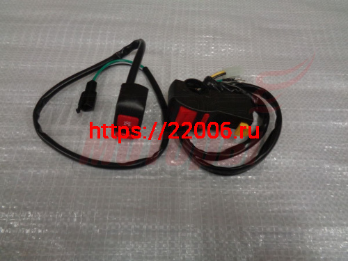 Переключатели (блоки переключателей) TTR125,TTR150 (компл.) Переключатели (блоки переключателей) TTR125,TTR150 (компл.)