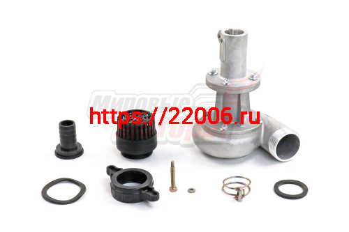 Насадка "Помпа" мотокосы для чистой воды (9 шлицев, D-26мм, алюм.корпус) Насадка "Помпа" мотокосы для чистой воды (9 шлицев, D-26мм, алюм.корпус)