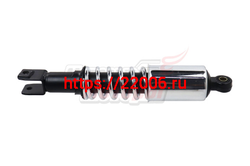 Амортизатор зад. L-325, D1-23, d1-12, Н1-21, d2-9, Н2-26, M10 хром Урал, Днепр Амортизатор зад. L-325, D1-23, d1-12, Н1-21, d2-9, Н2-26, M10 хром Урал, Днепр