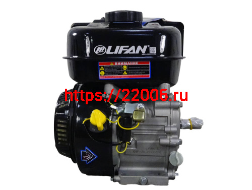 Двигатель LIFAN  6,5 л.с. 168F-2 (200) (вых. вал d19 мм, под китай. вариатор) с катушкой 12В 7А 84В фото 6