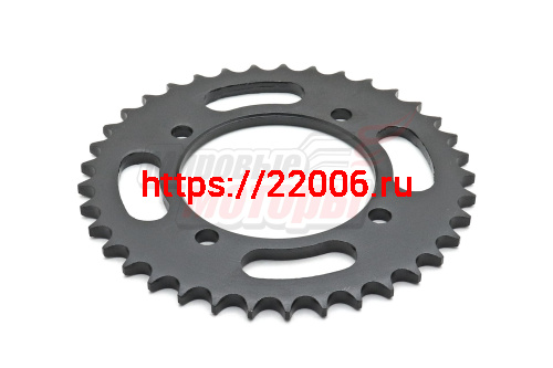 Звезда ведомая 37z (420) KAYO 125 (4x65, D76) Звезда ведомая 37z (420) KAYO 125 (4x65, D76)