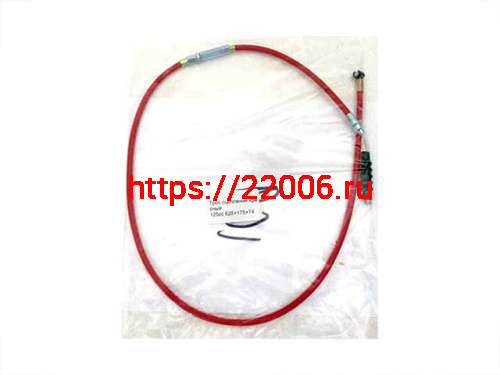 Трос сцепления (красный) Питбайк 125сс 628+175+74