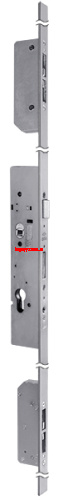 Multitop Cisa (Чиза) MAX 49656.40.0 механич., U-образная пл. 24x5 inox backset 85 Multitop Cisa (Чиза) MAX 49656.40.0 механич., U-образная пл. 24x5 inox backset 85