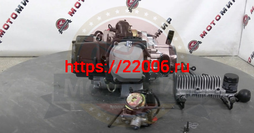 Двигатель Stels Капитан150 4х т. 150 см3 157QMJ (GY6-150) моноблок с редуктором в сборе, масл.охлажд фото 4 Двигатель Stels Капитан150 4х т. 150 см3 157QMJ (GY6-150) моноблок с редуктором в сборе, масл.охлажд фото 4