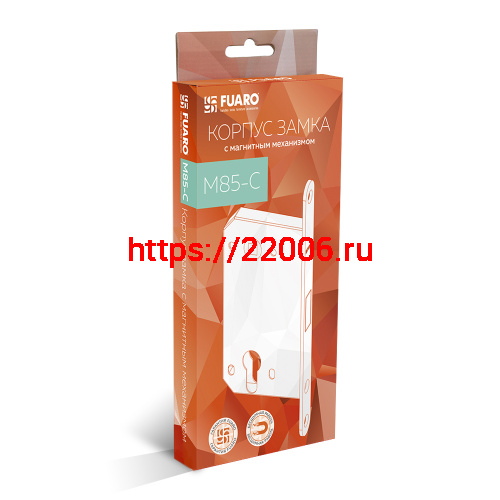 Корпус Fuaro (Фуаро) врезного замка MAGNM85C-50 (M85C-50) CP хром фото 2