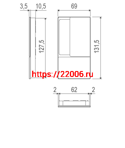 B30003.01.32 AGB (АГБ) Ручка WAVE под цилиндр (мат хром), для раздвижных дверей фото 2 B30003.01.32 AGB (АГБ) Ручка WAVE под цилиндр (мат хром), для раздвижных дверей фото 2