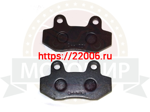 Колодки тормозные дисковые зад. FALCON SPEEDFIRE 250см3  DH-N040 фото 2