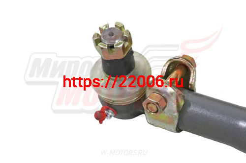 Тяга рулевая поперечная L=1560 6х4 с наконечниками HOWO (AZ9112430003) фото 3 Тяга рулевая поперечная L=1560 6х4 с наконечниками HOWO (AZ9112430003) фото 3