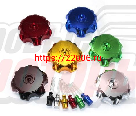 Крышка бензобака TTR125-250 с втулкой испарителем (КРАСНАЯ) Крышка бензобака TTR125-250 с втулкой испарителем (КРАСНАЯ)