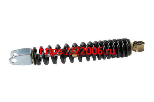 Амортизатор зад. L-275, D1-23, d1-10, H1-20, d2-8, H2-22 ухо/вилка SUZUKI AD50 AF-1641 Амортизатор зад. L-275, D1-23, d1-10, H1-20, d2-8, H2-22 ухо/вилка SUZUKI AD50 AF-1641