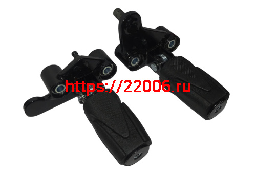 Подножка водителя ROADSTER RA1 (левая+правая) в сборе с кроншт.(32110-J0E6-C1006N+32120-J0E6-C1006N)