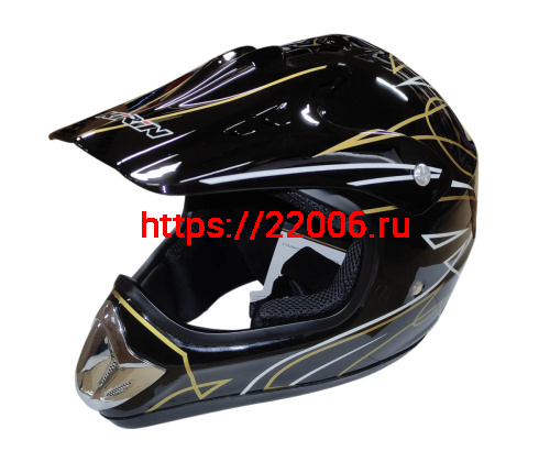 Шлем кроссовый KIRIN QL-128, оранж, красный, черный, оранж-черн, размер M Шлем кроссовый KIRIN QL-128, оранж, красный, черный, оранж-черн, размер M