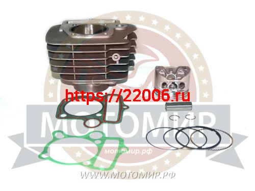 Цилиндр в сборе 1P56FMJ KAYO YX140, TTR150, 56мм, цил. 78мм (цилиндр+поршень+палец 13мм+кольца)