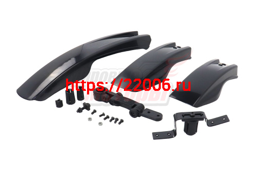 Крылья 24'' пластик (пара) (щитки) (60 см переднее + 46 см заднее) Крылья 24'' пластик (пара) (щитки) (60 см переднее + 46 см заднее)