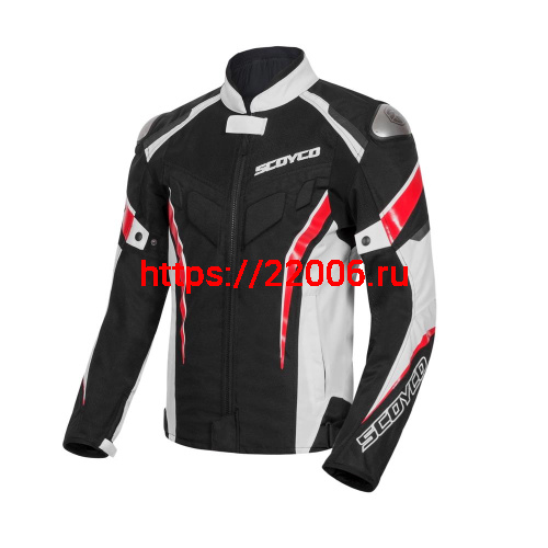 Куртка SCOYCO JK103, красная, р-р 2XL Куртка SCOYCO JK103, красная, р-р 2XL