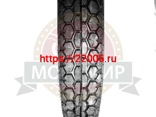 Покрышка  ПетроШина 18" Л-291, 3.00-18 (80/90-18) с камерой, Минск универсальная