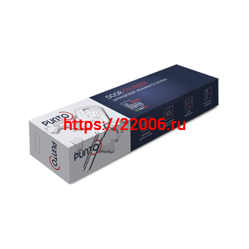 Цилиндровый Punto (Пунто) механизм Z3002Knob60(25+10+25) с вертушкой CP хром фото 2