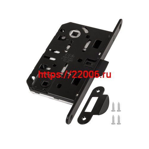 B01102.50.93.567 AGB (АГБ) Защелка врезная WC (черный) MEDIANA EV. (инд.упак+B01000.13) фото 4 B01102.50.93.567 AGB (АГБ) Защелка врезная WC (черный) MEDIANA EV. (инд.упак+B01000.13) фото 4