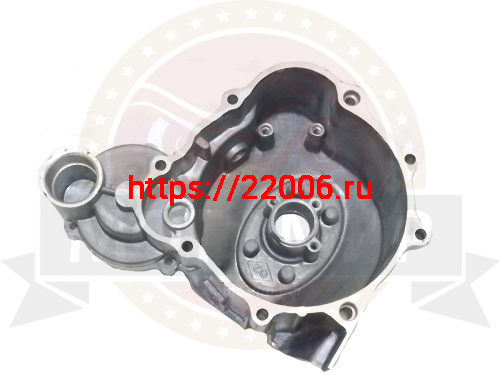 Крышка картера левая 166FMM сцепления и эл.стартера №1 (E12-3) фото 4