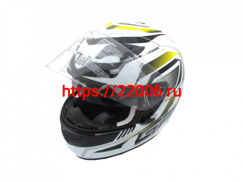 Мотошлем THH TS-42 №11 white/fluo yelow (XXL) Мотошлем THH TS-42 №11 white/fluo yelow (XXL)