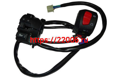 Переключатель COMBAT 400, левый+правый, в сборе