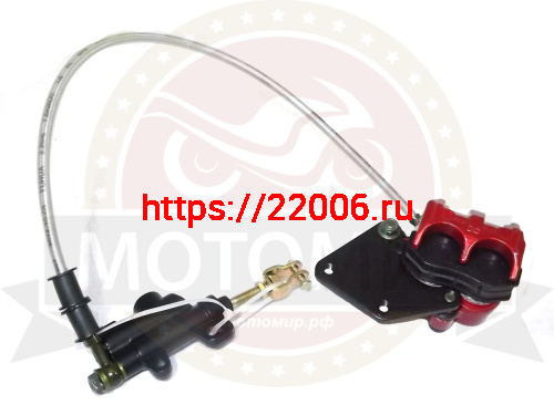 Гидравлика задняя в сборе Fighter 125/250 правая см. Фалькон 92228 (L-600mm, 2 поршня) (НАБОР) фото 2