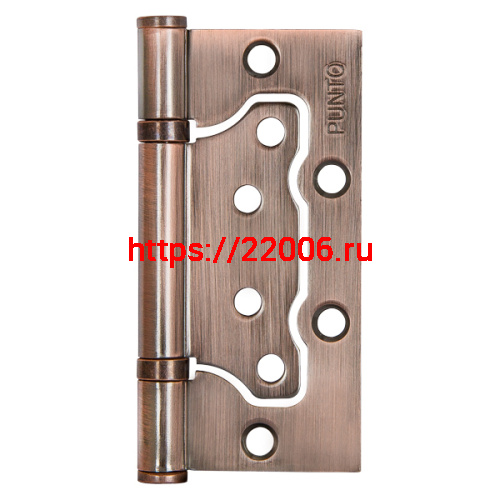 Петля Punto (Пунто) универсальная без врезки IN4200W-HD AC (200-2B/HD 100x2,5) медь Петля Punto (Пунто) универсальная без врезки IN4200W-HD AC (200-2B/HD 100x2,5) медь