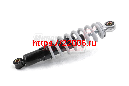 Амортизатор зад. L-270, D1-23, d1-10, Н1-20, D2-19, d2-10, Н2-20 черный ZERO, SKELETON Амортизатор зад. L-270, D1-23, d1-10, Н1-20, D2-19, d2-10, Н2-20 черный ZERO, SKELETON