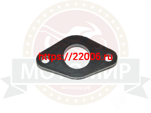 Проставка карбюратора (теплоизолятор) Zodiak, Альфа, 139FMB, 147FMH Динго 125 (d19,5мм) (CN)