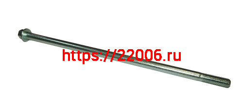 Ось вилки маятника (D10мм, М10*1.25мм*265мм) Zodiak, Альфа, Дельта без гайки (пришка как 50291)