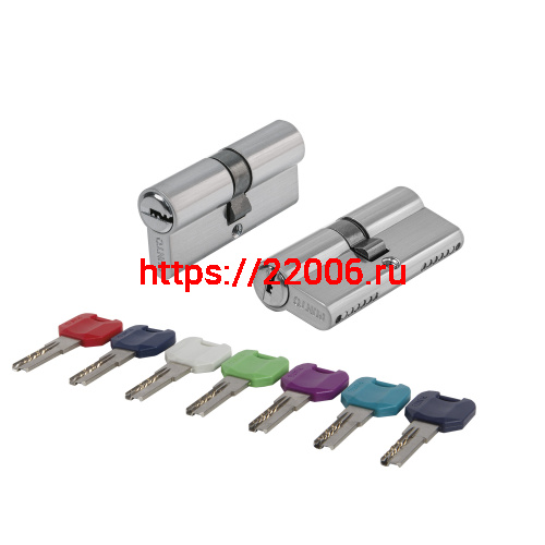 Цилиндровый Punto (Пунто) механизм MaxPro7000Key60mm(25+10+25) SSC сатин.хром 7key Цилиндровый Punto (Пунто) механизм MaxPro7000Key60mm(25+10+25) SSC сатин.хром 7key
