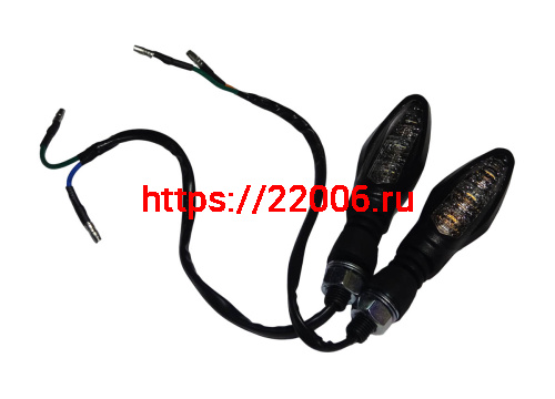 Боковой фонарь (LED) (компл. - 1 пар) COBRA SRM, передний (32030302+32020304) фото 2