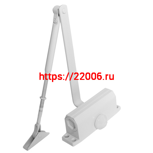 Доводчик Ajax (Аякс) дверной DCTR15-60 (TDR-60) 15-60кг WH белый Доводчик Ajax (Аякс) дверной DCTR15-60 (TDR-60) 15-60кг WH белый