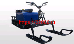 Лыжный модуль М-2 для мотобуксировщика Лидер (седло на капот в комплекте) (Для Адаптивной подв) Лыжный модуль М-2 для мотобуксировщика Лидер (седло на капот в комплекте) (Для Адаптивной подв)