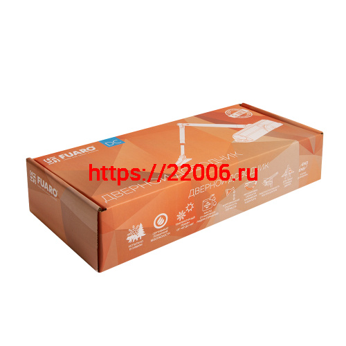 Доводчик Fuaro (Фуаро) дверной DC20-4/TS-68 Hold Open WH до 85 кг (белый) фото 2 Доводчик Fuaro (Фуаро) дверной DC20-4/TS-68 Hold Open WH до 85 кг (белый) фото 2