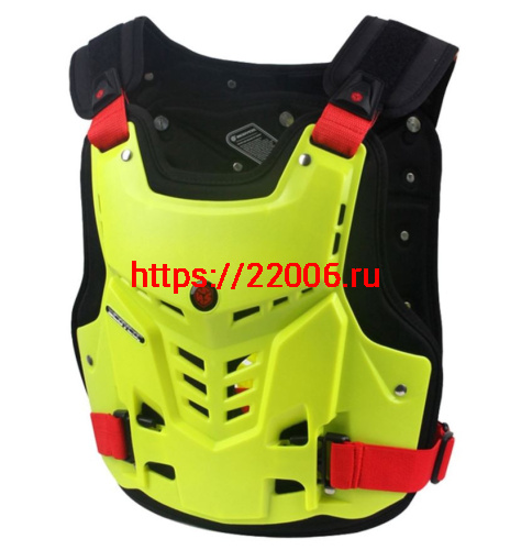Защита тела (жилет) Scoyco AM05 зеленая (L)