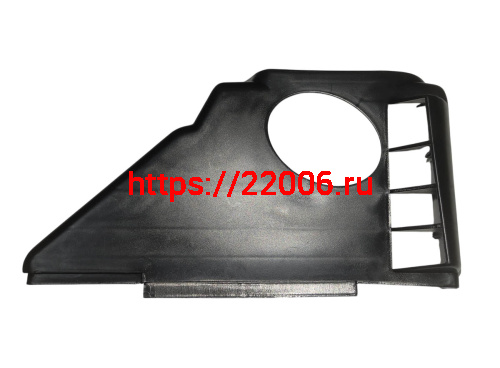 Дефлектор цилиндра (кожух) нижний GY6-125/150, FT150T(0118)