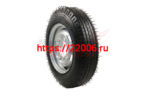 Колесо в сборе трицикл LF200ZH-2 (оригинал, заводск. Lifan) 5,00*12(d110,отв. 5*81)
