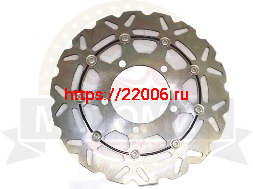 Диск тормозной передний (300х100х4) (отв: 5х73) FALCON SPEEDFIRE 250см3 (RF2В816) бол фото 2