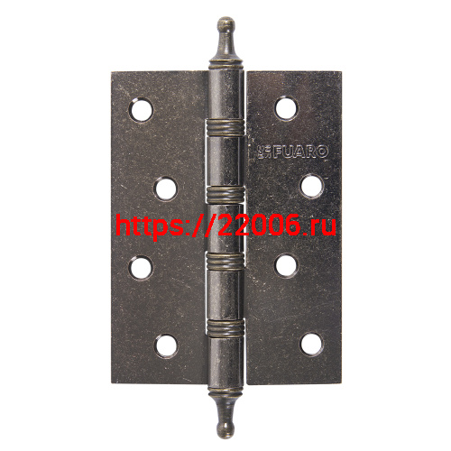 Петля Fuaro (Фуаро) универсальная IN4400U/A OB (4BB/A 100x75x2,5) античная бронза Петля Fuaro (Фуаро) универсальная IN4400U/A OB (4BB/A 100x75x2,5) античная бронза