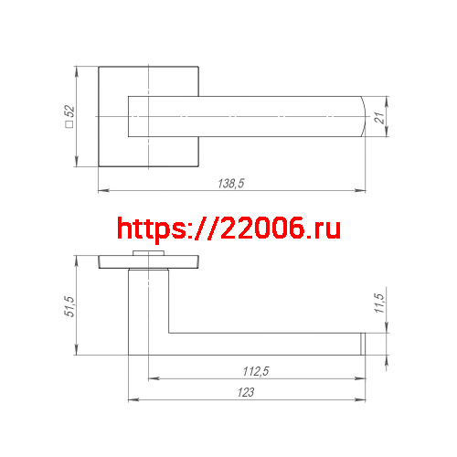 Ручка Ajax (Аякс) раздельная K.JS51.OPTIMAL BL-24 черный фото 2 Ручка Ajax (Аякс) раздельная K.JS51.OPTIMAL BL-24 черный фото 2