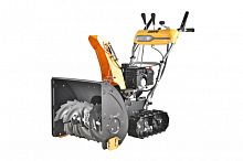 Снегоуборщик Garden Pro  9 л.с KCDT24 (252 см3 LONCIN¶, ширина 61см,высота 51см,6вперед/2назад,электро/ручн.старт, панель управления, гусеницы, подогр